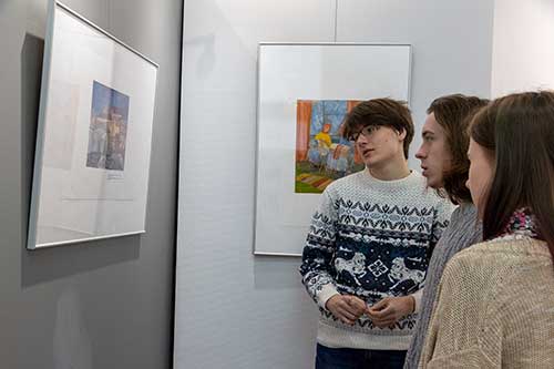 Выставка творческих работ учащихся Детской художественной школы № 1 в Рязани