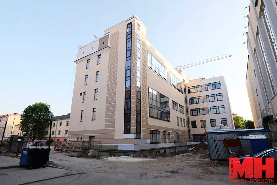 Второе рождение «Глебовки»: как идут работы по строительству нового корпуса колледжа на ул. Б. Хмельницкого