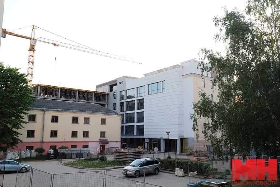 Второе рождение «Глебовки»: как идут работы по строительству нового корпуса колледжа на ул. Б. Хмельницкого