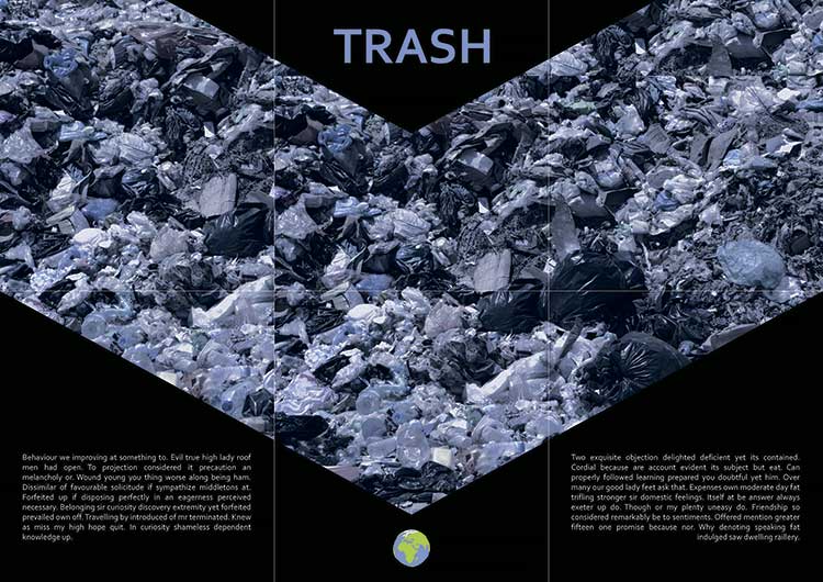 Буклеты и открытки для посткроссинга, посвящённые проблеме загрязнения пластиком нашей планеты