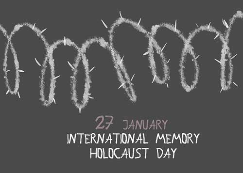 Серия плакатов, посвящённая Международному дню памяти Холокоста