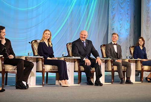 А. Г. Лукашенко встретился с представителями творческой молодёжи 2018