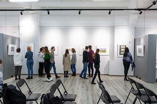 Выставка творческих работ учащихся Детской художественной школы № 1 в Рязани