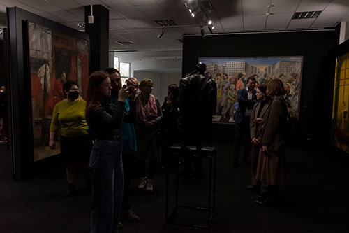 Открытие выставки «Санкт-Петербургская академия художеств имени Ильи Репина сегодня. Дипломные работы»