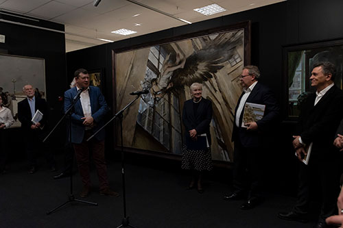 Открытие выставки «Санкт-Петербургская академия художеств имени Ильи Репина сегодня. Дипломные работы»