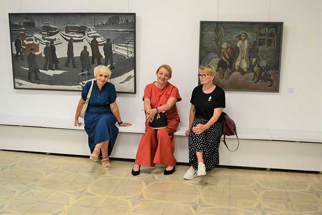 Открытие выставки «3/4 столетия» в Витебске