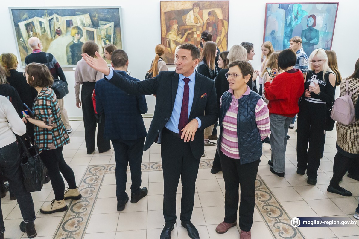 Открытие выставочного проекта «3/4 столетия» в Могилеве