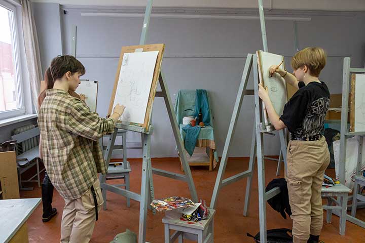 Мастер-класс по живописи для абитуриентов 2023