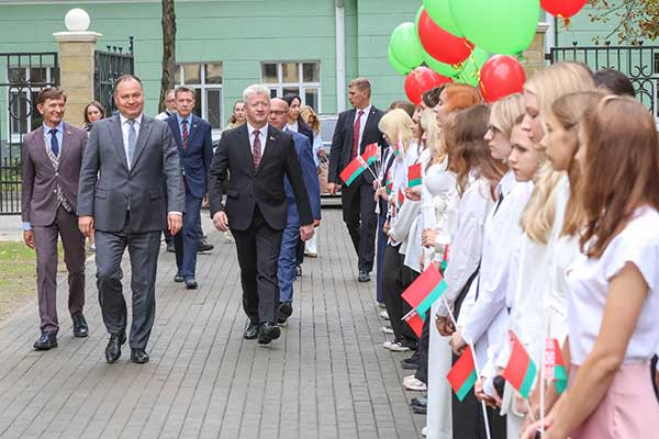 Открытие нового корпуса Минского государственного художественного колледжа имени А. К. Глебова