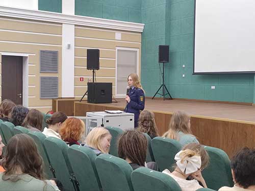 Диалог о памяти: помощник прокурора рассказала студентам о расследовании геноцида белорусского народа