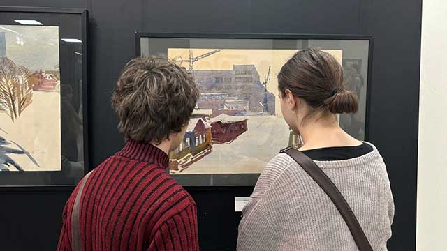 Открытие выставки М.&nbsp;Чепика «Полёт над&nbsp;городом»