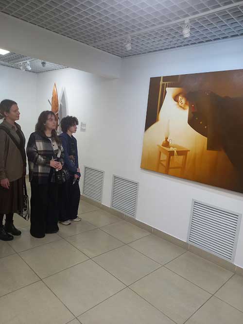 Открытие выставки «Триеннале молодых художников»