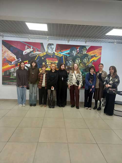 Открытие выставки «Триеннале молодых художников»