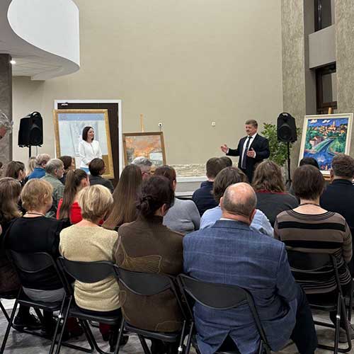 Открытие выставки живописи «Пересечение горизонтов»