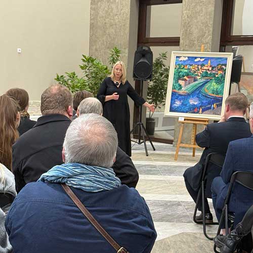 Открытие выставки живописи «Пересечение горизонтов»