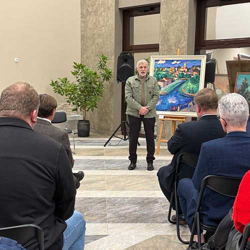 Открытие выставки живописи «Пересечение горизонтов»