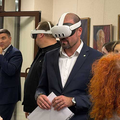 Открытие выставки живописи «Пересечение горизонтов»