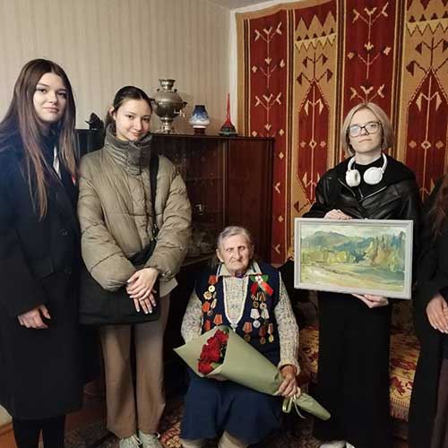 Поздравление ветерана с Днём Победы
