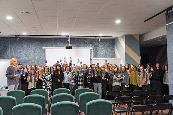 Старт профсоюзной активности: церемония вручения билетов первокурсникам