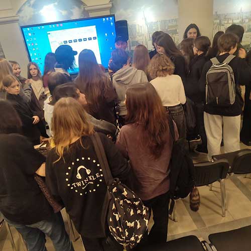 Творческая встреча с режиссёром-аниматором Д. Черновым