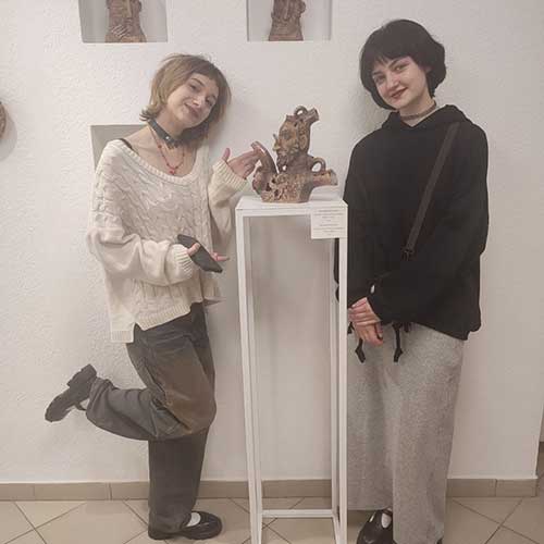 Выставка керамики Валерия и Максима Колтыгиных