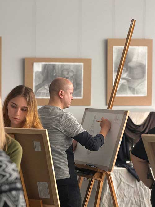 Мастер-класс по&nbsp;рисунку