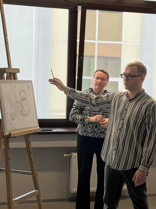 Мастер-класс по&nbsp;рисунку