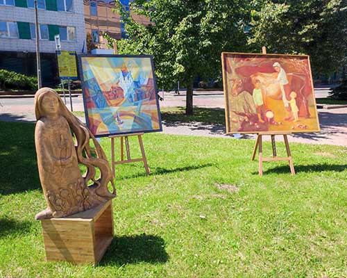 Под мирным небом Беларуси!