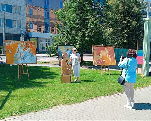 Под мирным небом Беларуси!