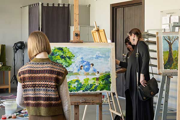 День открытых дверей в колледже и Мастер-класс по композиции для абитуриентов