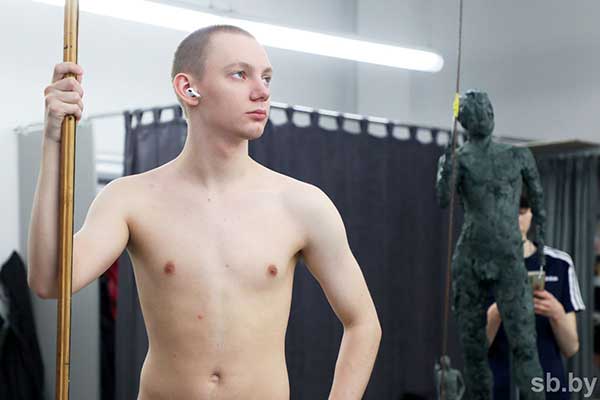 Фотофакт. Посмотрели, как проходят занятия у&nbsp;студентов-скульпторов МГХК имени Глебова