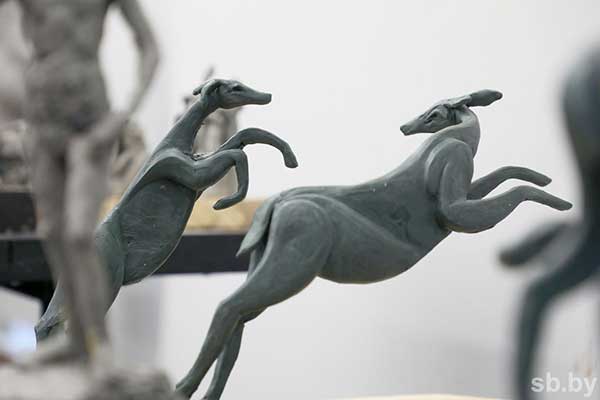 Фотофакт. Посмотрели, как проходят занятия у&nbsp;студентов-скульпторов МГХК имени Глебова