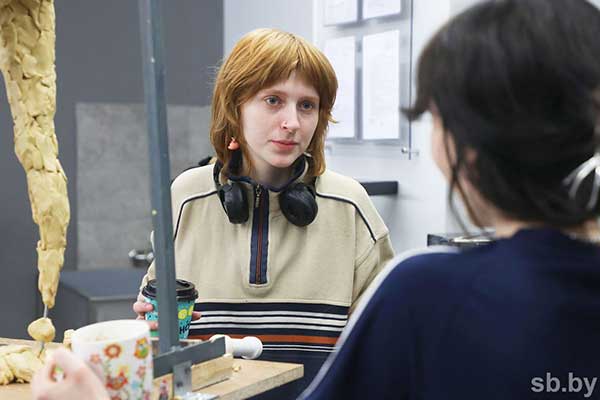 Фотофакт. Посмотрели, как проходят занятия у&nbsp;студентов-скульпторов МГХК имени Глебова