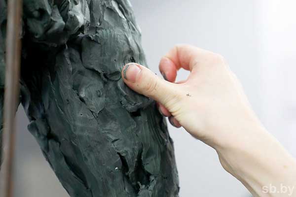 Фотофакт. Посмотрели, как проходят занятия у&nbsp;студентов-скульпторов МГХК имени Глебова