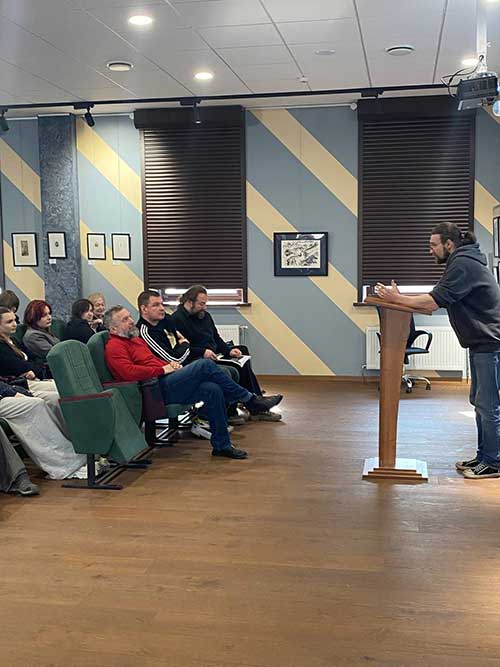 Лекция А. Баранова «Литография, как сотворчество художника и печатника»