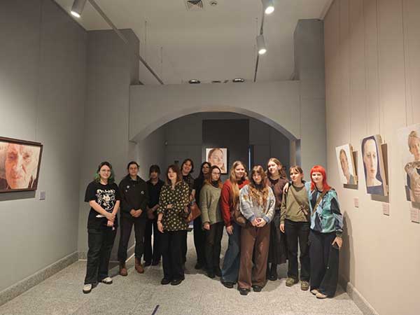 Обучающиеся посетили выставки в Национальном художественном музее