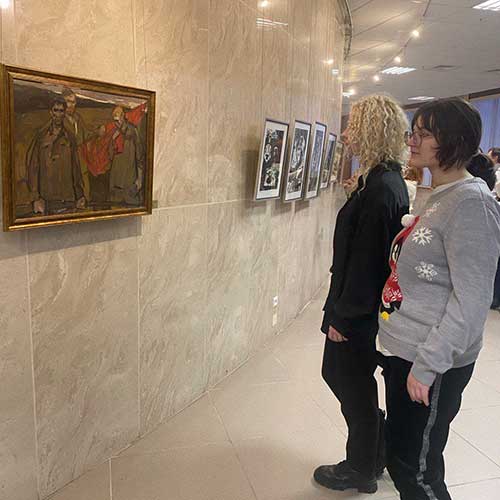 Открытие выставки «Вместо тысячи слов»