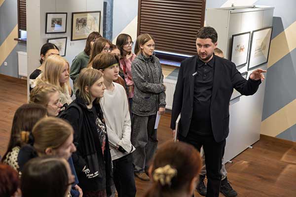 Открытие выставки «Воздух белого листа»