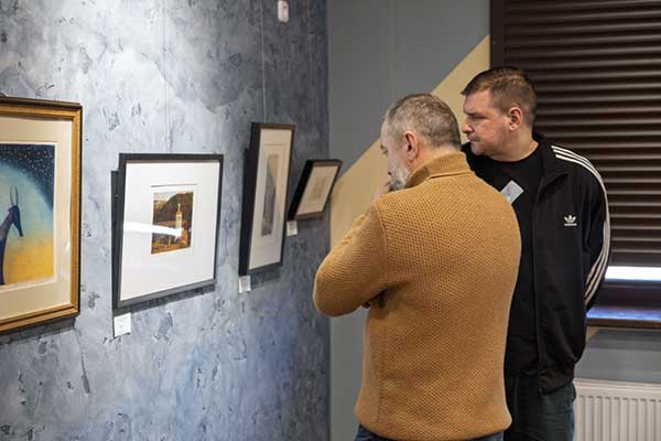 Открытие выставки «Воздух белого листа»