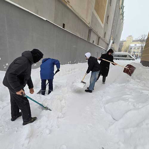 Волонтёрская инициатива «снежный десант»
