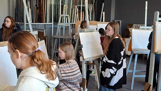 Мастер-класс по рисунку для абитуриентов