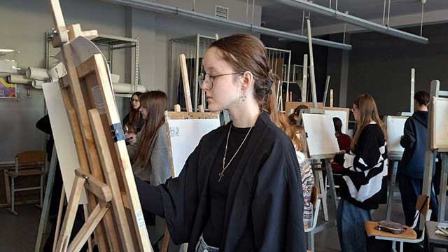 Мастер-класс по рисунку для абитуриентов