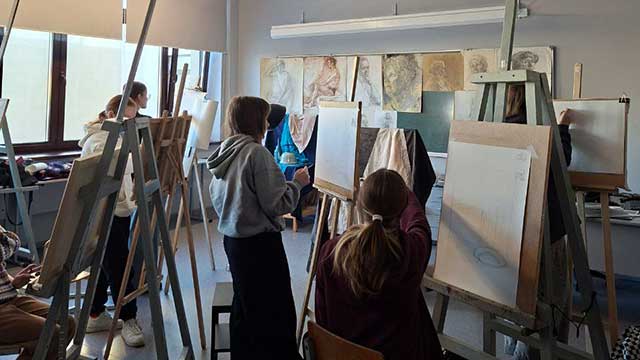 Мастер-класс по рисунку для абитуриентов