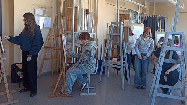 Мастер-класс по рисунку для абитуриентов