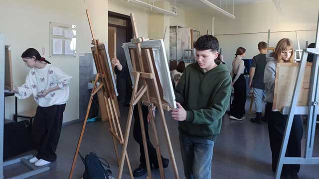 Мастер-класс по рисунку для абитуриентов