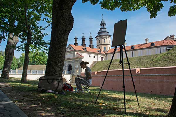 Пленэр в Несвиже: первый шаг в мир искусства