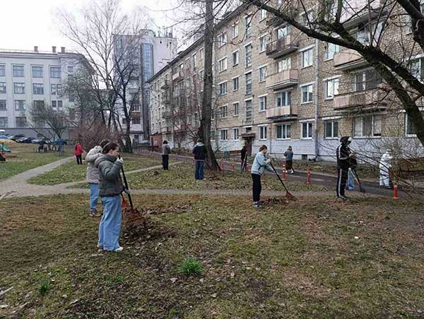 Районный субботник