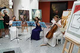 Струнное трио «Vivo» — коллектив педагогов Детской музыкальной школы искусств № 10 имени Е. А. Глебова