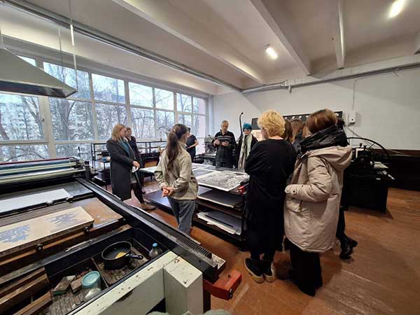 Экскурсия в печатные мастерские